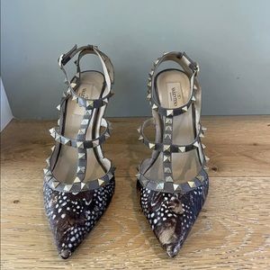 Valentino rock stud stiletto.